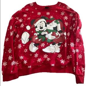 Disney Red Mickey Mouse Sweater